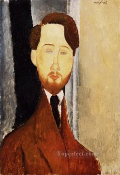  1919 Works - portrait of leopold zborowski 1919 Amedeo Modigliani